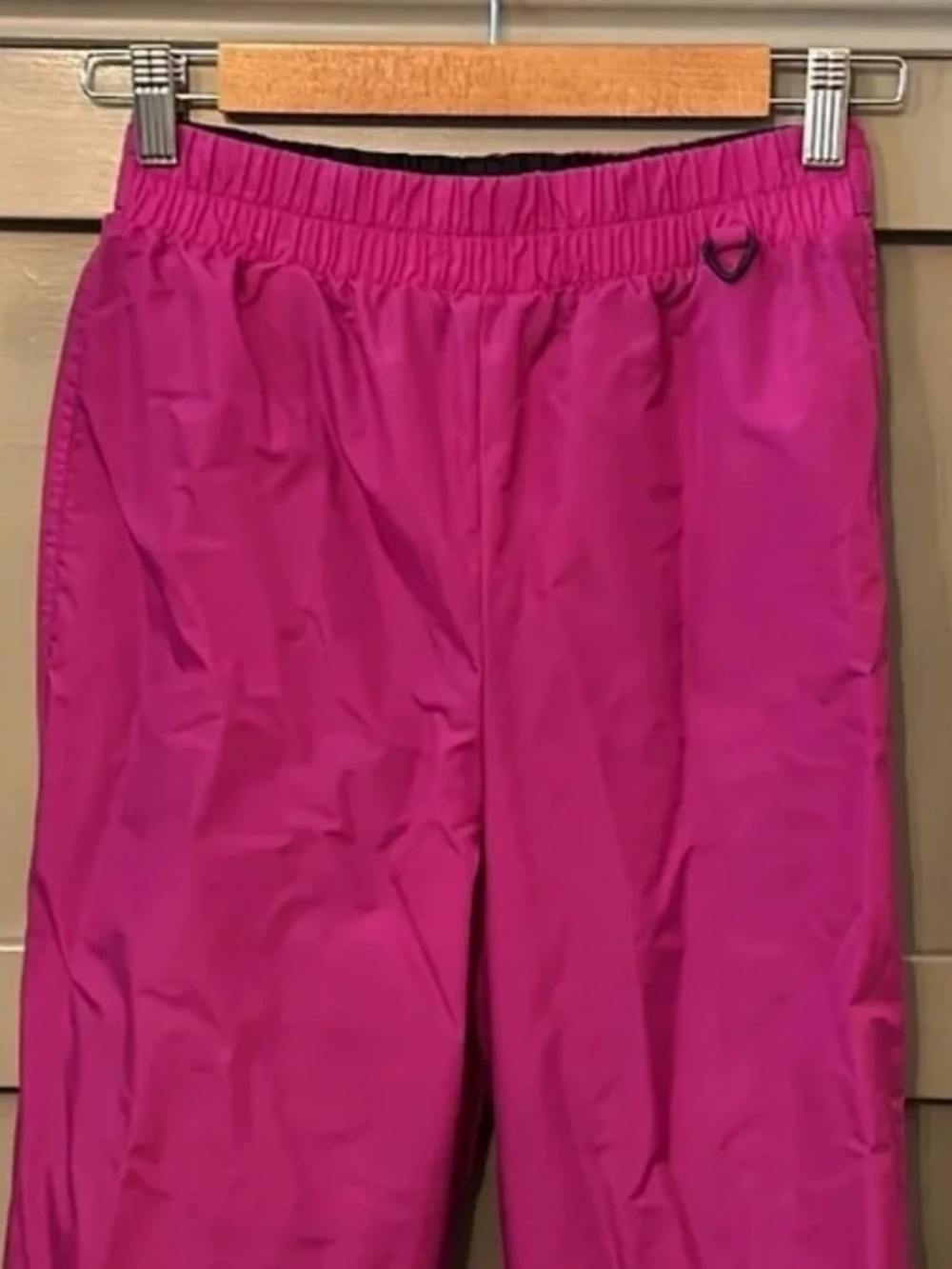 Columbia Vintage Snow Pants Purple Magenta Adjustable Waist Youth Size Large - Picture 3 of 9